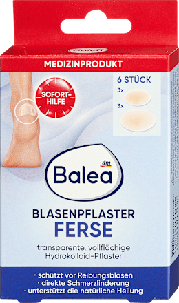 [00332] Balea Blasenpflaster Ferse, 6 St