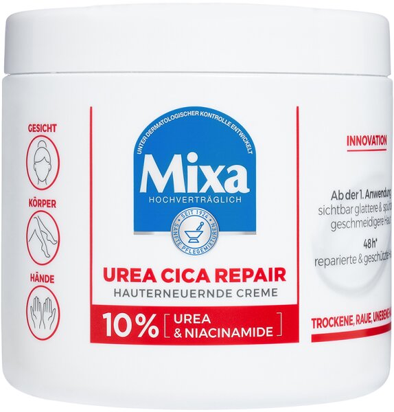 [00721] Mixa Pflegecreme 10% Urea Cica Repair, 400 ml